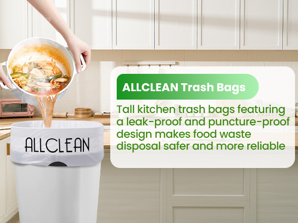 15 gallon trash bags kitchen tall drawstringn trash bag 14 gallon garbage bags 13+ gallon