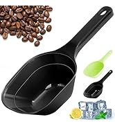 2PACK Dog-Cat Food-Scoop Measuring-Cup,1 Cup Capacity Versatile Plastic Pet Food Scoop with Measu...