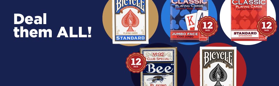 Cheap Bulk Bicycle Playing Cards Decks Made in USA
