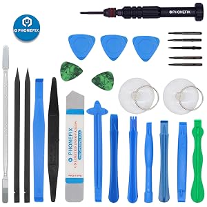 Metal Spudger Non-Abrasive Carbon Fiber Nylon Spudgers and Anti-Static Tweezers