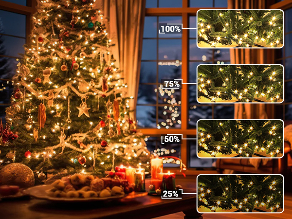 dimmable christmas lights