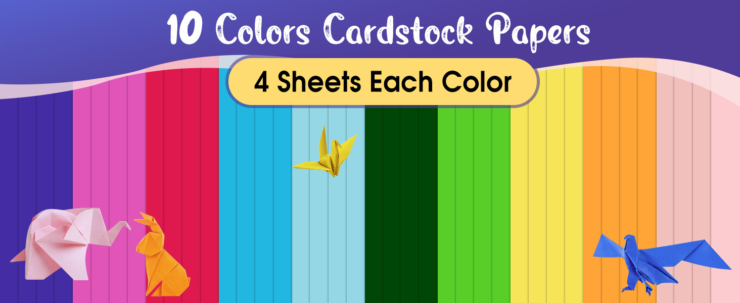 Colored cardstock