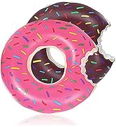 DMAR Donut Pool Floats Donut Pool Floatie Donut Tube Pool Doughnut Pool Float Donut Inflatables D...