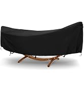 AKEfit Hammock Cover,400D Upgraded Waterproof Hammock Cover for 11-12 Ft Hammock with Including A...