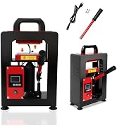 5 Tons Heat Press Machine with LCD Screen 2.3 x 4.7 Inch Dual Heating Plate