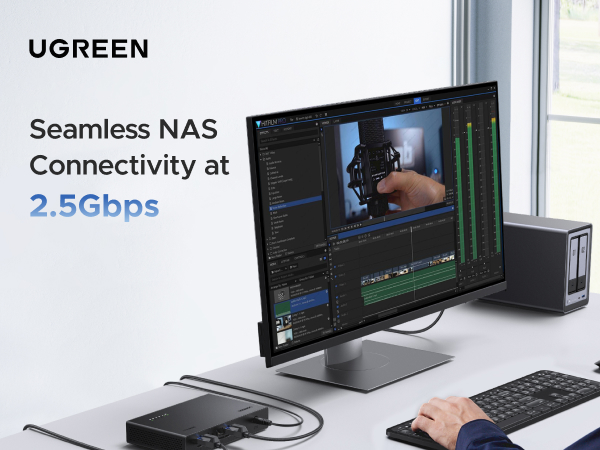 UGREEN 2.5Gb Switch, 5-Port Ethernet Switch