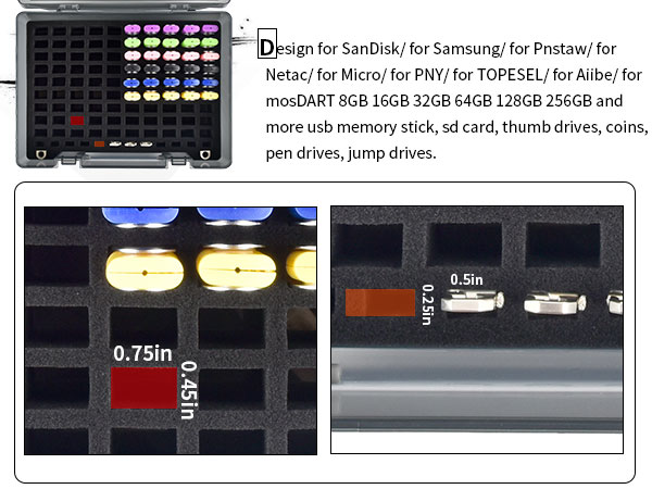 flash drive storage case