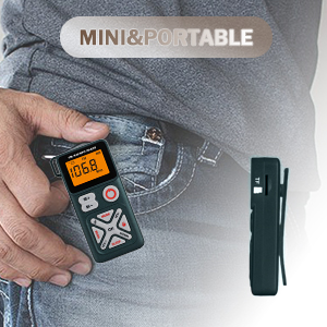 portable radio with mini size and belt clip