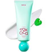 EDIT.B Calming Tok Cica Heartleaf Cream, Instant Cooling & Deep Hydrating Facial Cream for Sensit...