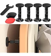 4PCS Adjustable Threaded Bed Frame Anti-Shake Tool, Upgraded Headboard stoppers with Free Furnitu...