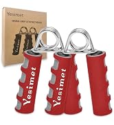 Hand Grip Strengthener Set,2 Pack Forearm exerciser, Finger Trainer,Hand Gripper- Soft Foam Hand ...