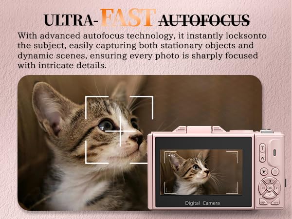 Digital Camera with AutoFocus