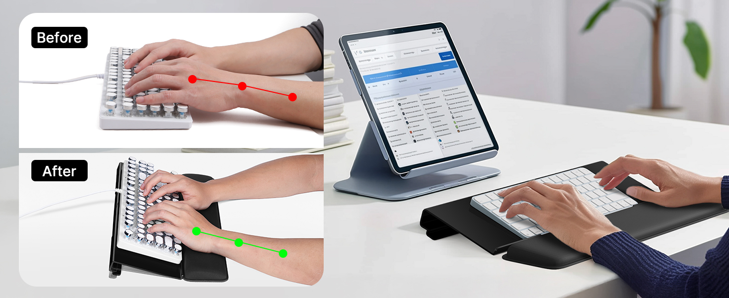 ergonomic keyboard stand