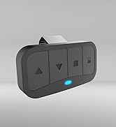 Blütezeit 300-916MHz Remote Control with Visor Clip, Car Universal Remotes for Sliding Gate/Garag...
