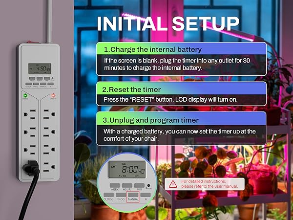 timers for electrical outlets
