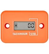 Jayron Tach Hour Meter Digital LCD Inductive Tachometer No Battery Powerful Timing RPM Measuring ...