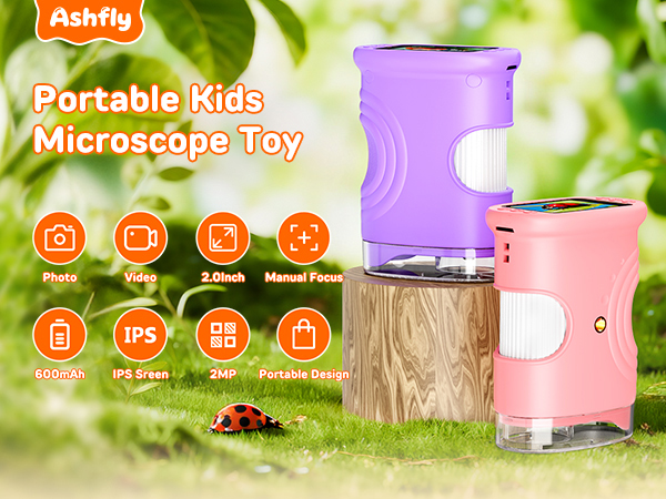 Handheld Digital Microscope for Kids