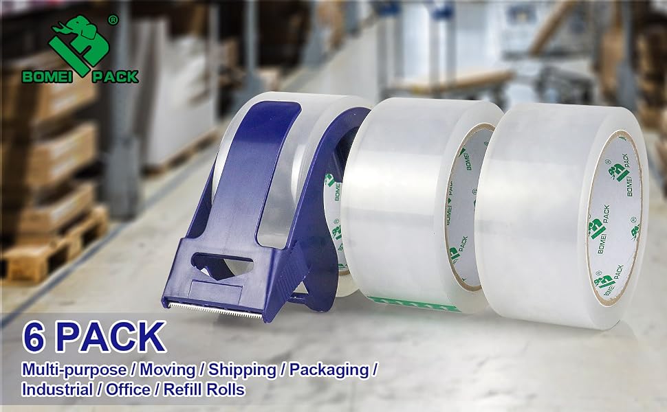 Noiseless Packaging Tape 1.88 Inches x 110 Yards,Industrial
