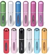 starfa lab 12 PCS Travel Refillable Perfume Atomizer Bottles,5ml Mini Portable Spray Bottles for ...