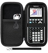 LTGEM EVA Hard Case Compatible with Texas Instruments TI-84 Plus CE/TI-84 Plus/TI-Nspire CX II CA...