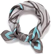 RIIQIICHY 100% Mulberry Silk Scarf Head Scarf for Women Hair Scarf Silk Scarf for Hair Wrapping a...