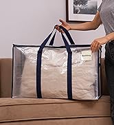 VENO 2 Pack Moving Bags, Moving Supplies, Moving Boxes, College Packing Storage Boxes with Lids A...