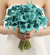 teal calla lily