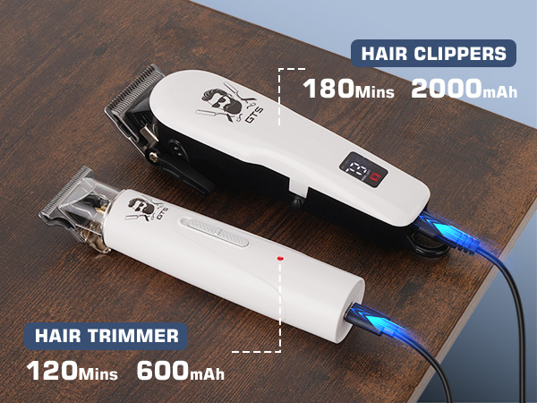 cordless clippers and trimmers set