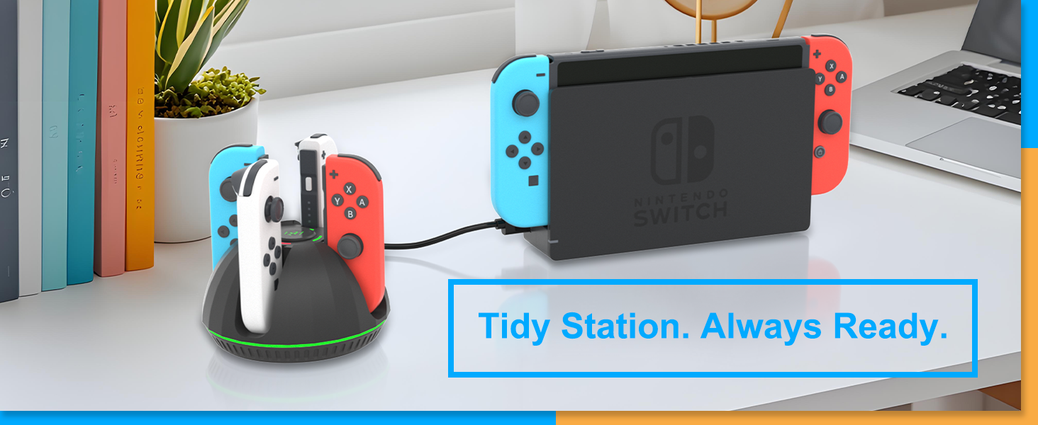 switch 1 joycon charger dock