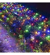 TW SHINE Christmas Lights Outdoor, 200 LED 9.8FT x 6.6FT Waterproof Net Lights Plug in with 8 Mod...