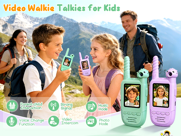 Kids Video Walkie Talkies