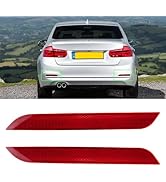 Jaronx Compatible with BMW Rear Bumper Reflector for 3' F30 2013-2015, 4' F32/F33 2014-2020, Left...
