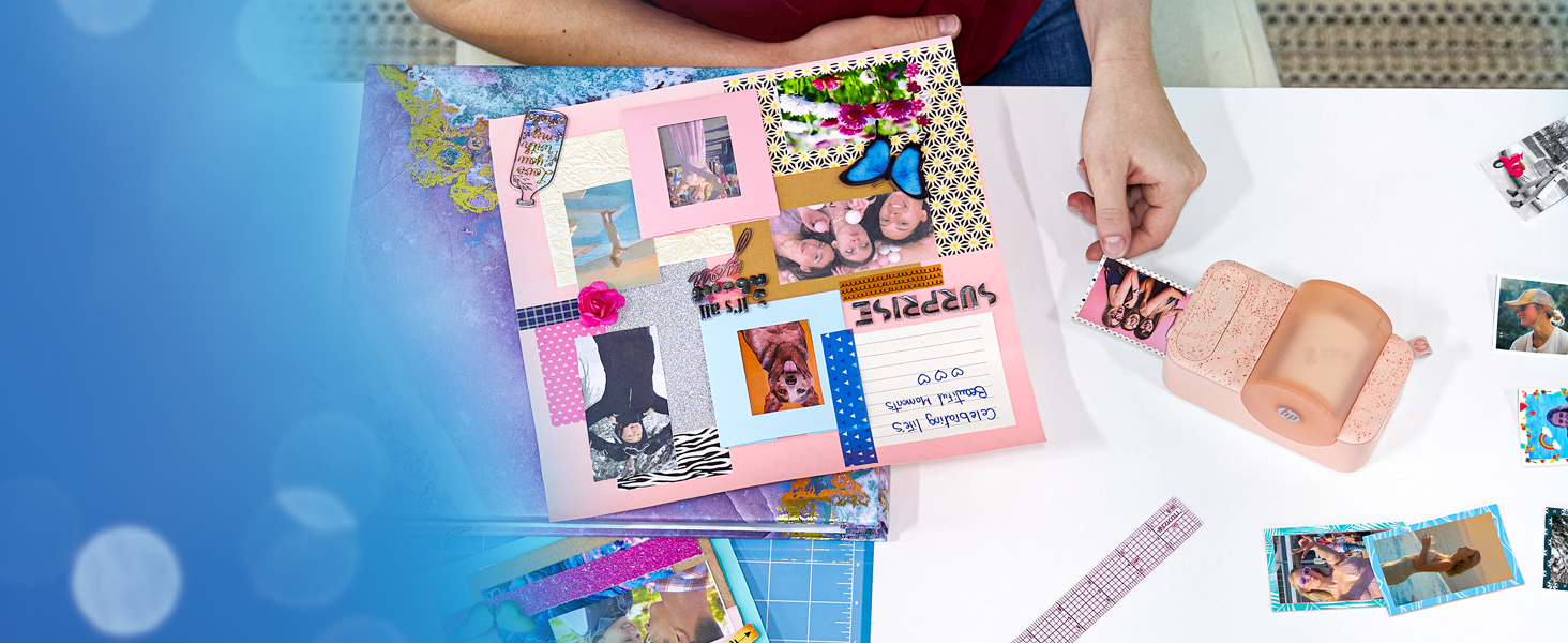 hp zink printer label maker craft sticker