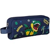 NOHOO Pencil case, funny Animal Print Pencil bag for kids, Large Lightweight Portable pencil pouc...