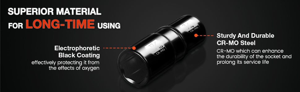 CR-MO&Electrophoretic Black Coating