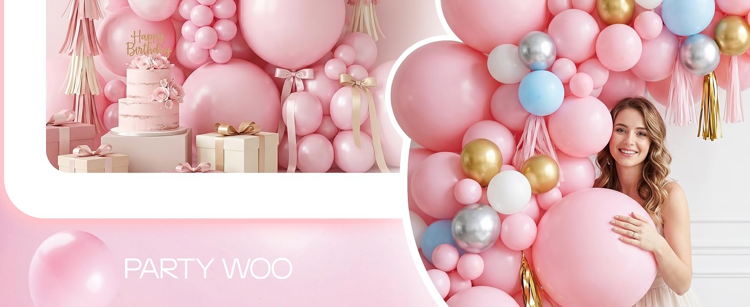Light Pink Balloons