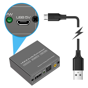 hdmi converter extractor
