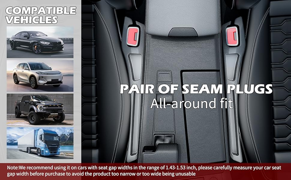 CAR SIDE SEAT GAP FILLER