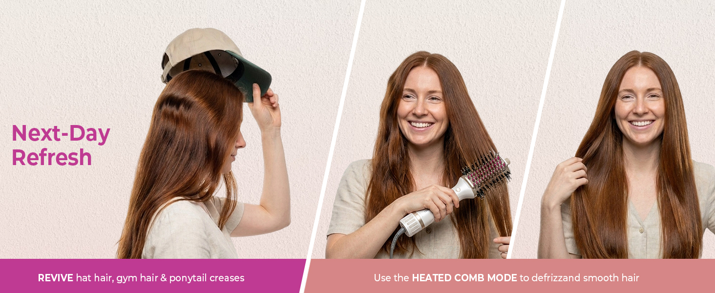 For dry hair - EASY RESTYLE