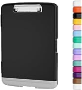 Piasoenc Clipboard with Storage, 8.5x11" Storage Clipboards with Pen Holder and A4 Legal Paper Fo...