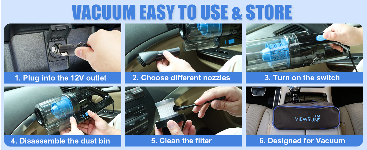 blue car detailing kit