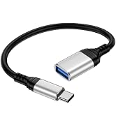 USB C to USB Adapter - 5Gbps USBC 3.0 OTG Adapter for Android, USB A Female to USB C Male Adapter...