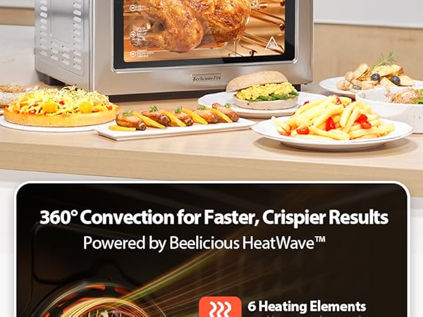 toaster oven air fryer combo