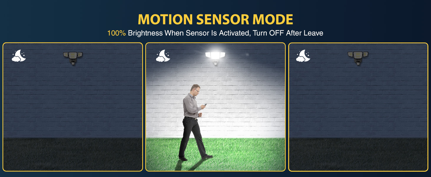 motion sensor mode