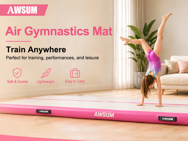 AWSUM gymnastic mats for tumbling air tumble