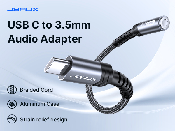usb c to 3.5mm audio adapter