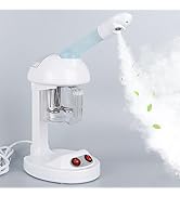 Portable Facial Steamer with 360°Rotating Spray Head Mini Home/Salon/Spa Face Ozone Steamer Skin ...