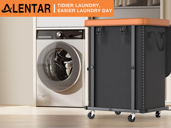 laundry basket with wheels