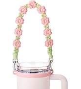 Bluwing Water Bottle Handle Strap Compatible with Owala, Stanley, Handle Strap for Stanley Cup, H...