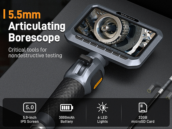 5.5mm Articulating Borescope